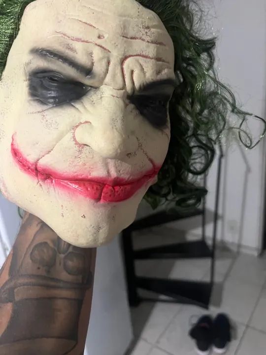 Máscara do Coringa - Halloween - Foto 2