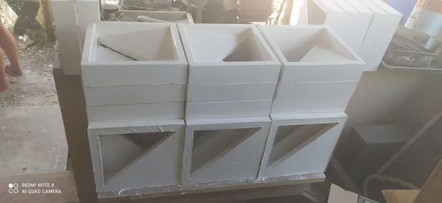 Cobogó triangular gesso  - Foto 5