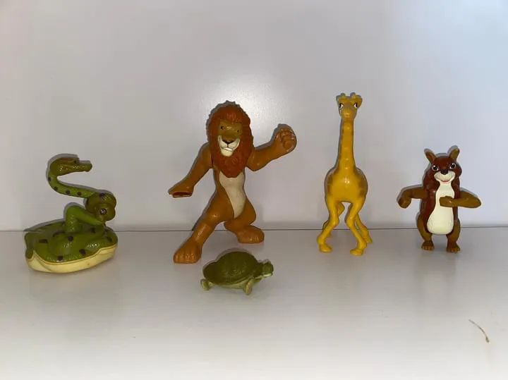 Brinquedos do filme Selvagem do McDonald?s 