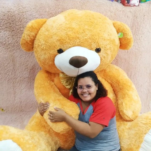 Urso De Pelucia  Gigante 1,50m 33-11387m15u Tuka Toy - Foto 4