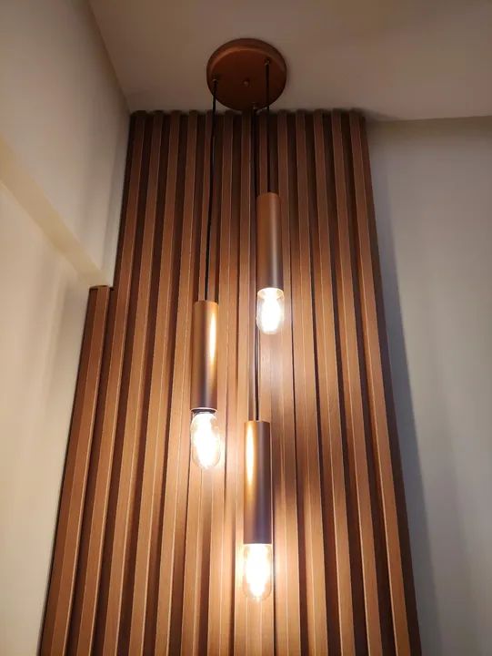 Luminária pendente 3 lampadas