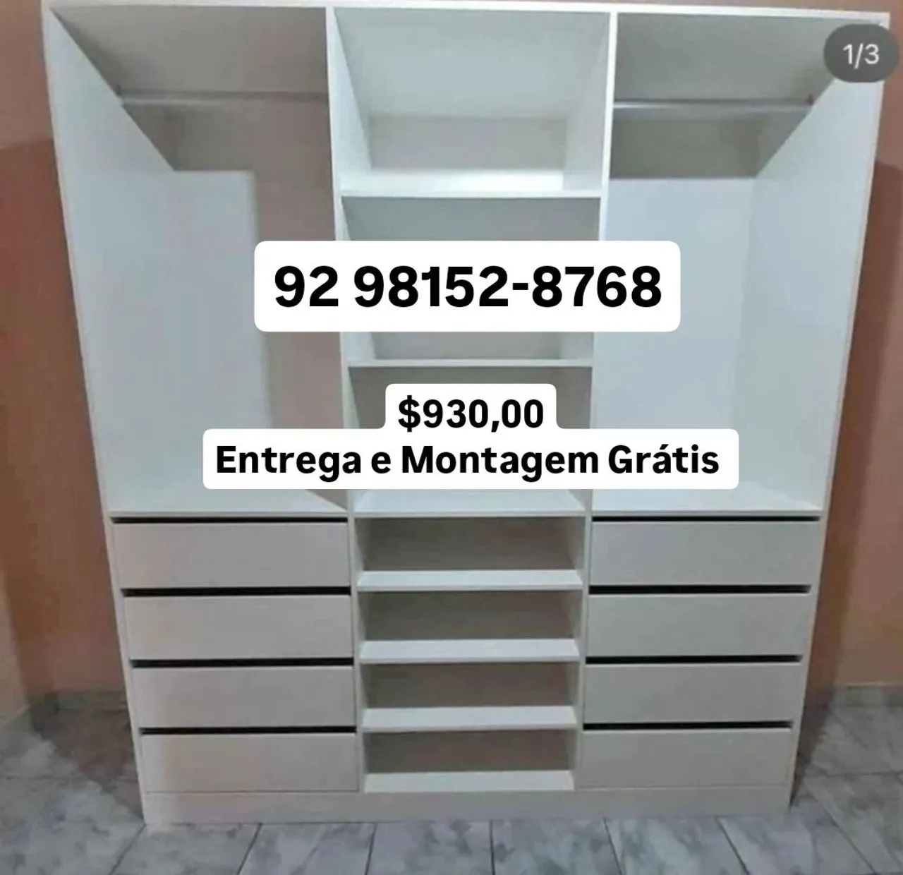 CLOSET 8 GAVETAS
