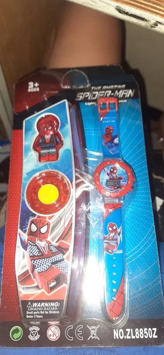 Spider Man Relógio 