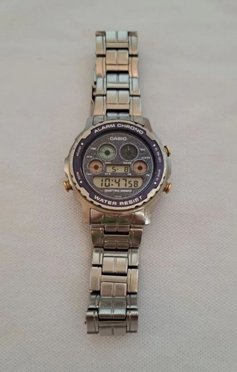 Relógio Casio Alarm Chrono Quatro Graph