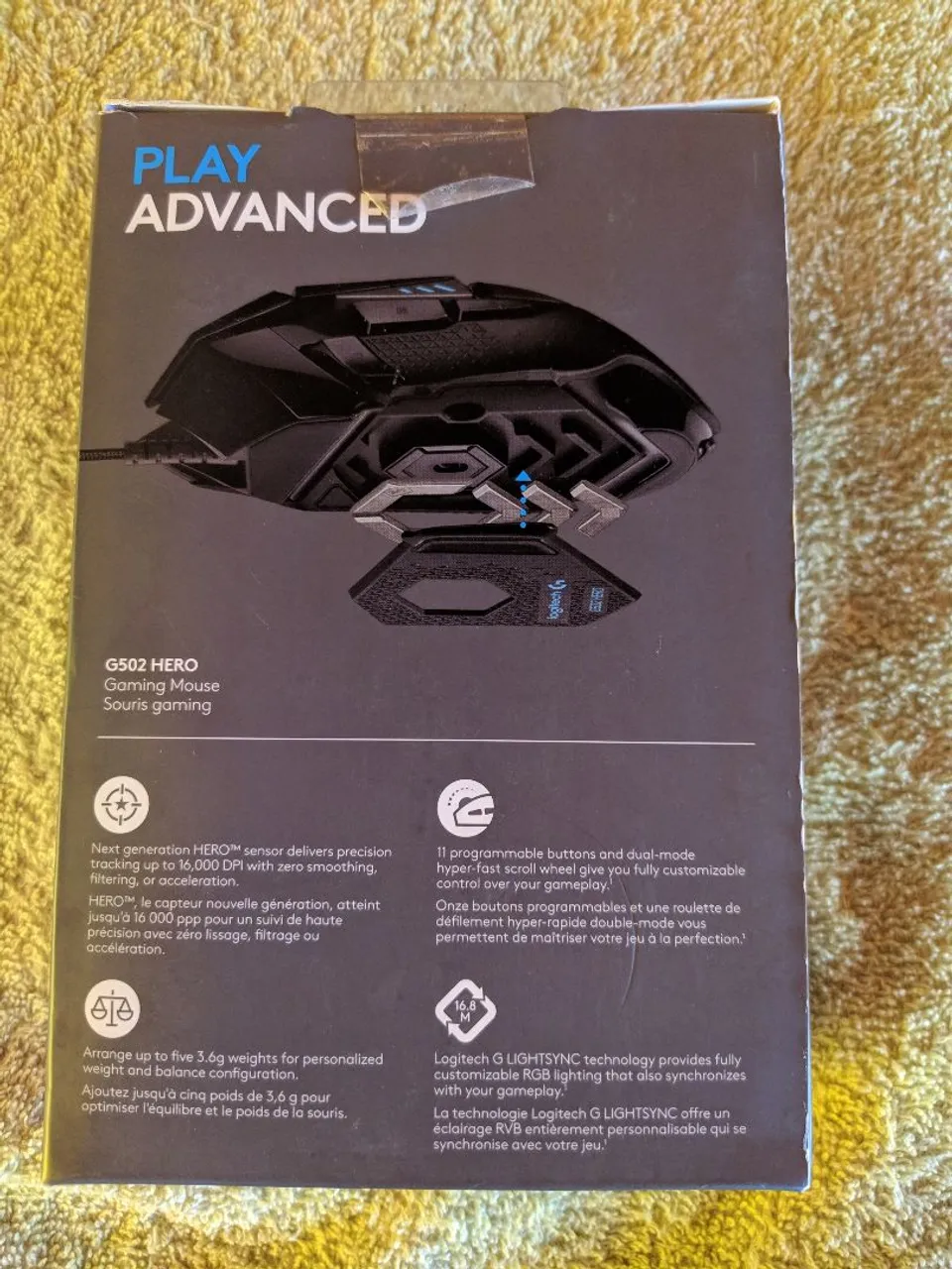 Mouse Logitech g502 Hero