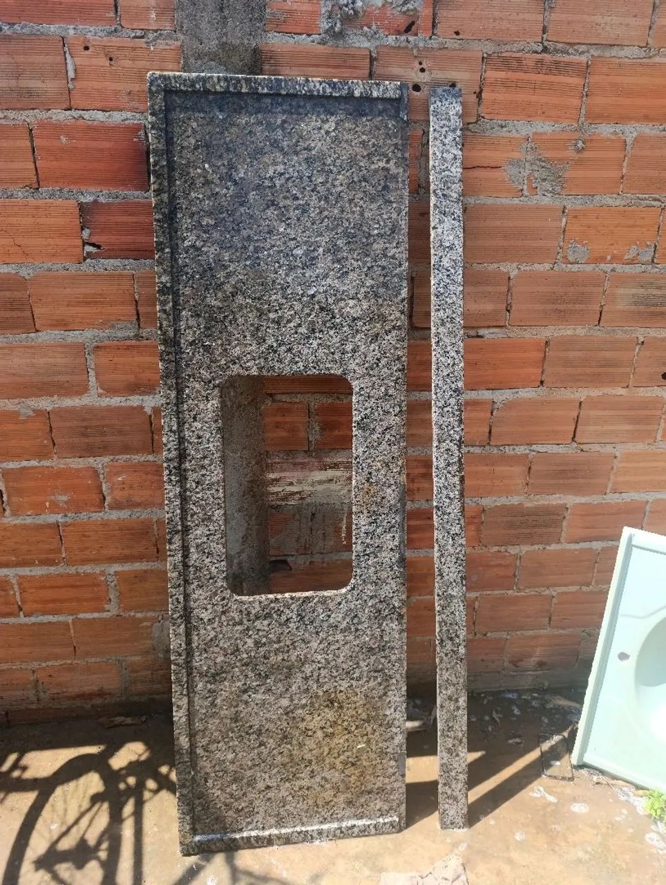 Pia granito 2mts com rodabanca - Foto 2