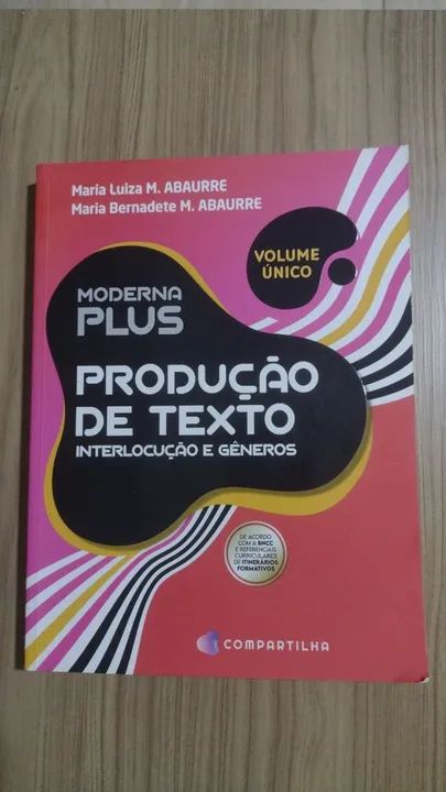 Moderna Plus - Produção de Texto - Interlocução e Gêneros