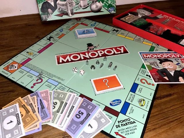 Jogo Monopoly Original - Peças de Ferro - Foto 3