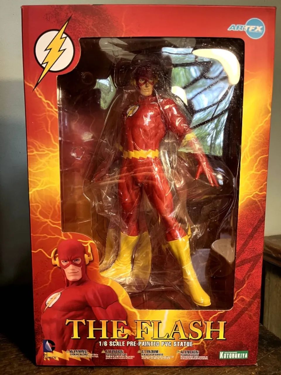 The Flash 1/6 ArtFX Statue - Kotobukiya DC Comics  - Foto 4