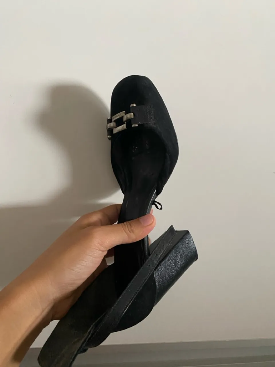 SANDÁLIA LANÇA PERFUME PRETA