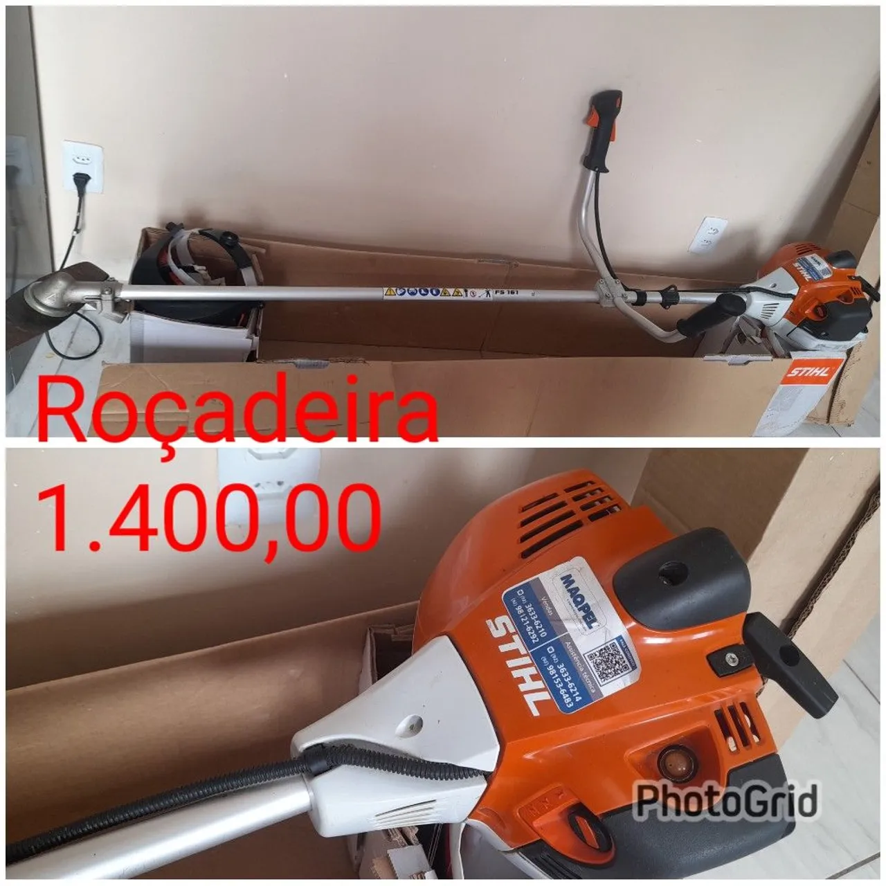 Roçadeira Stihl FS 101 - Nova