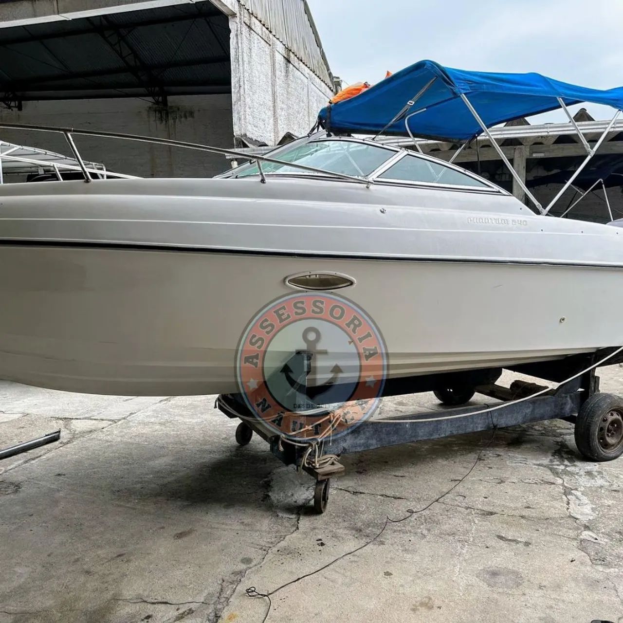 Oportunidade! Phantom 240 Cabinada Motor Mercury 225HP 2004 - Foto 3