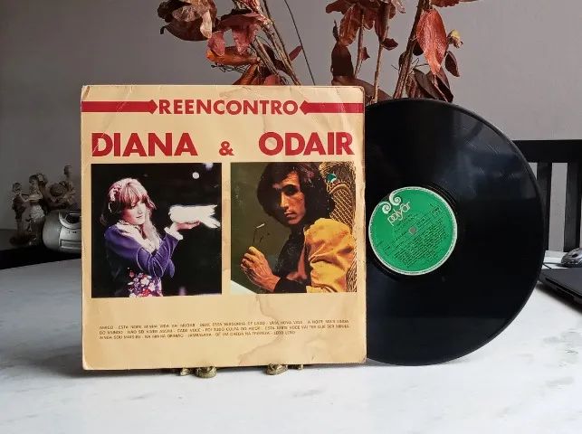 Lp Vinil - Diana & Odair - Reencontro 1986