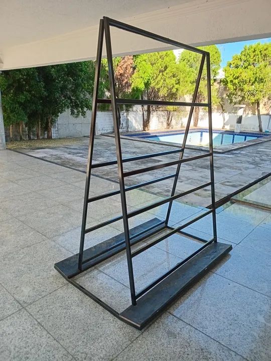 Suporte Cavalete pra VIDRO E GRANITO - Foto 2