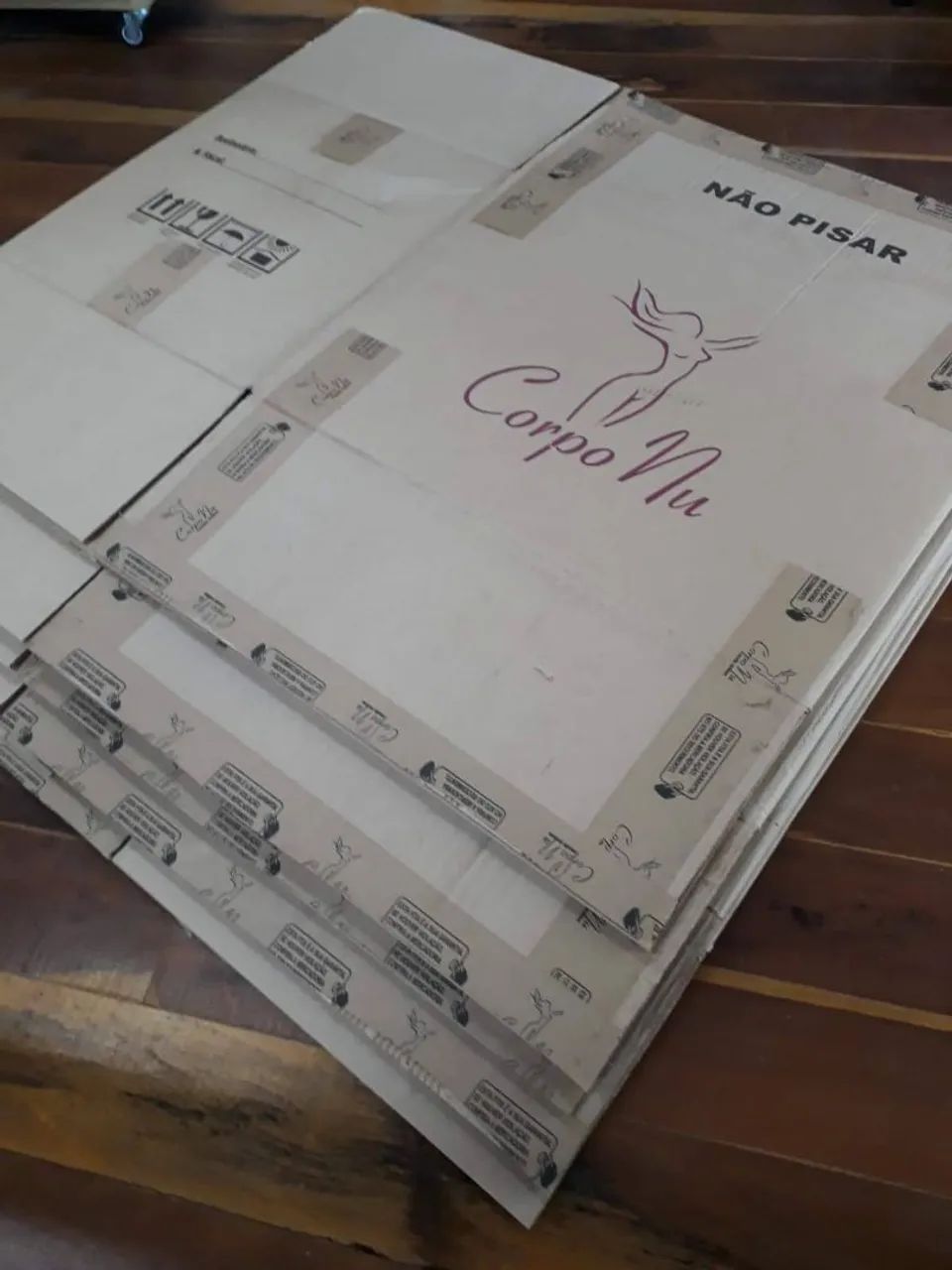 Caixa de papelão grande kit com 3 - Foto 5