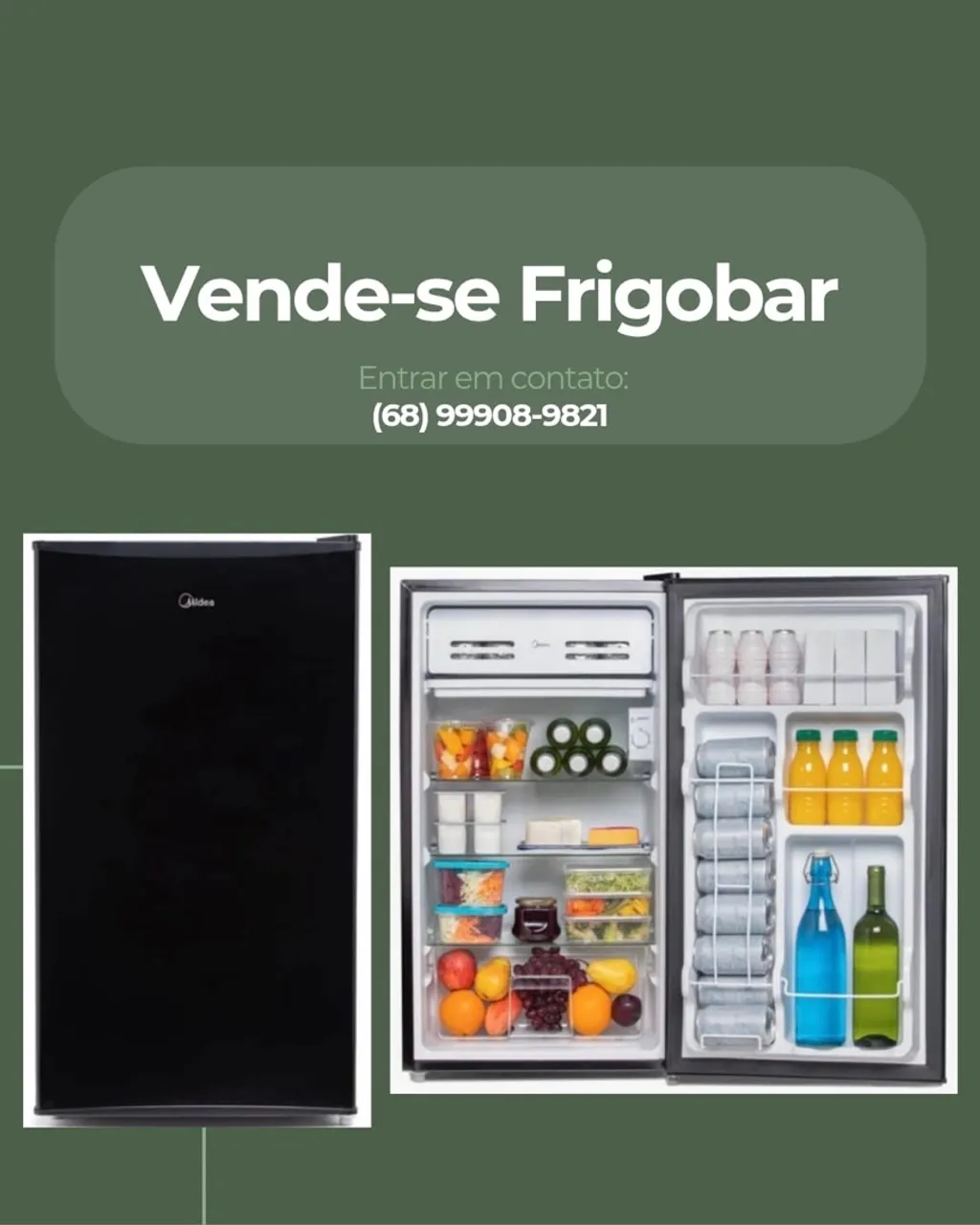 Frigobar Midea - Venda