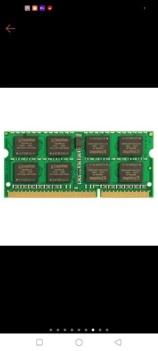Memória Kingston Notebook 8gb DDR3 1333MHZ<br>8gb ddr3 1600MHz 1333MHZ 1066MHz