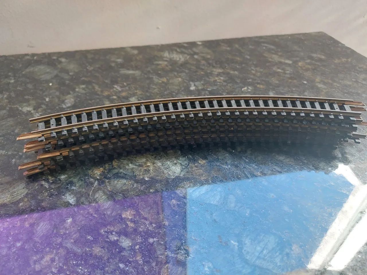 Trilhos de trem em miniatura - HO ATMA 225