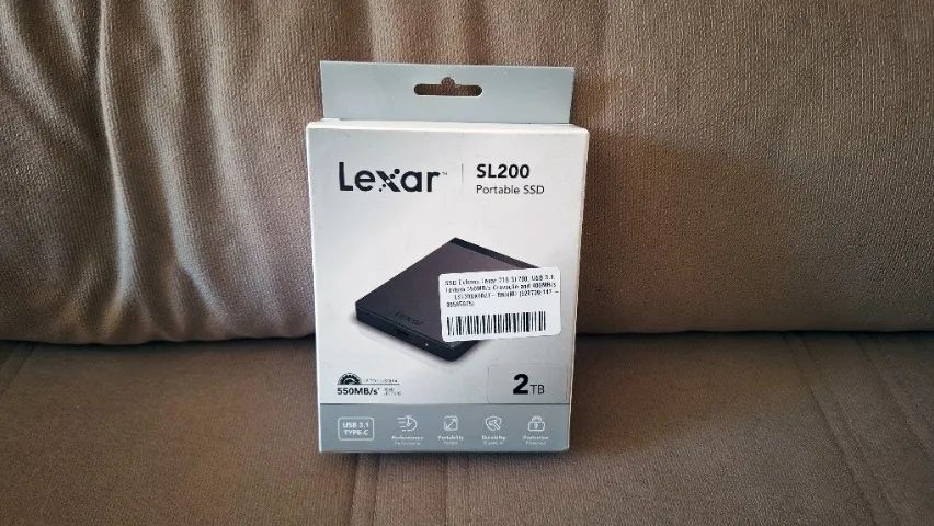 SSD Externo Lexar 2TB [Lacrado+Garantia 3 anos] Aceito cartão