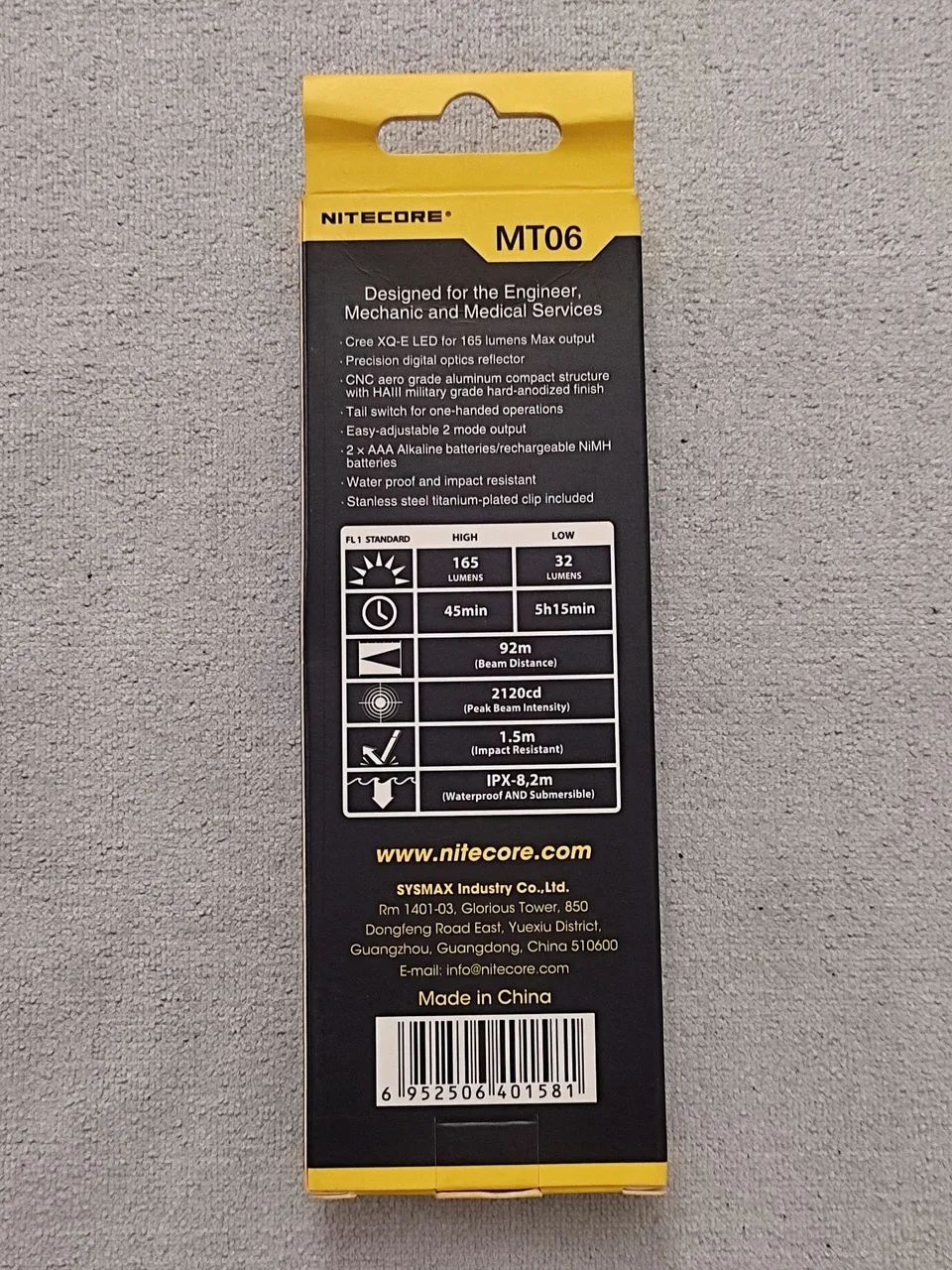 Lanterna Nitecore MT06 LED Penlight - Acampamento - Foto 2