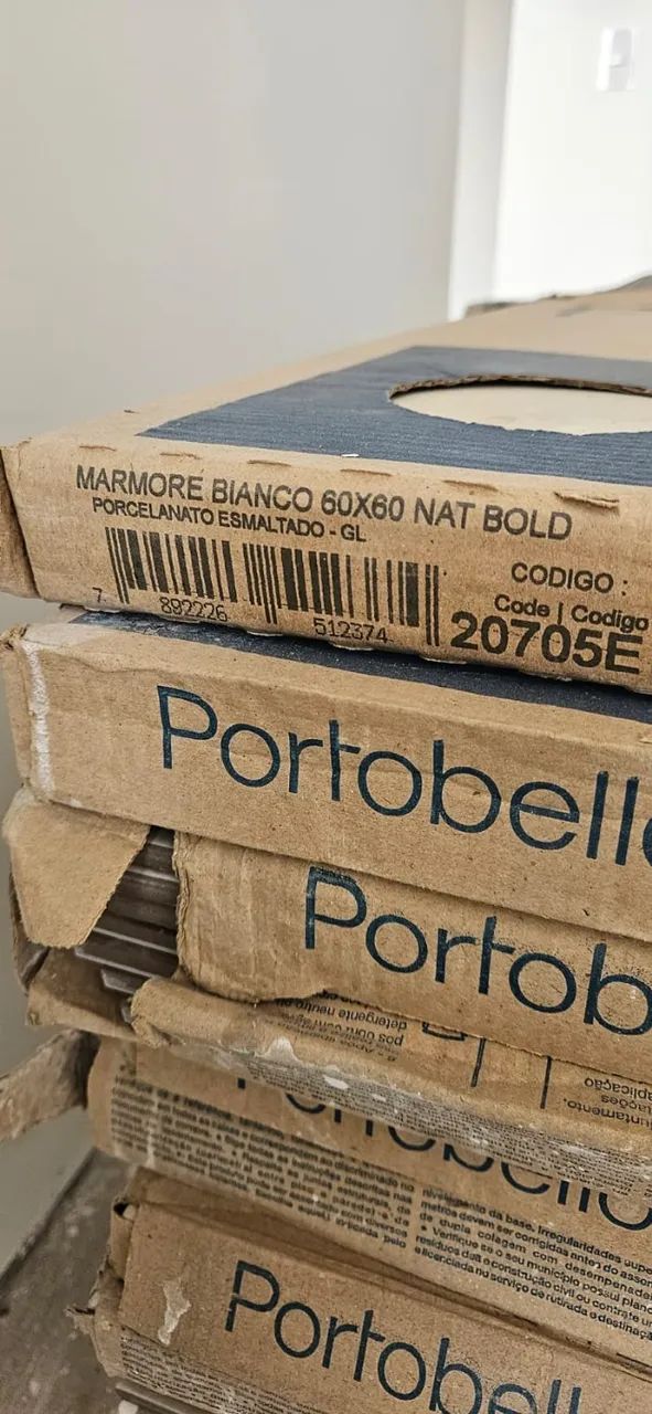 Revestimento Portobello Marmore Bianco 60x60 Natural Bold - 20m2 - Foto 3