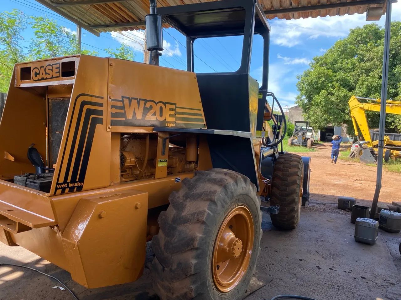 Pá Carregadeira  CASE W20E ano 1996 - Foto 3