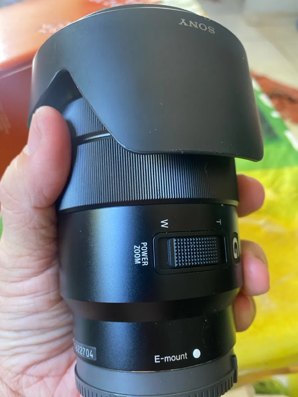 lente sony 18-105mm 