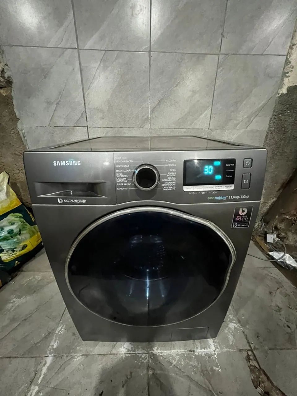 Lavadora Samsung Digital Inverte 11.0kg - Foto 3