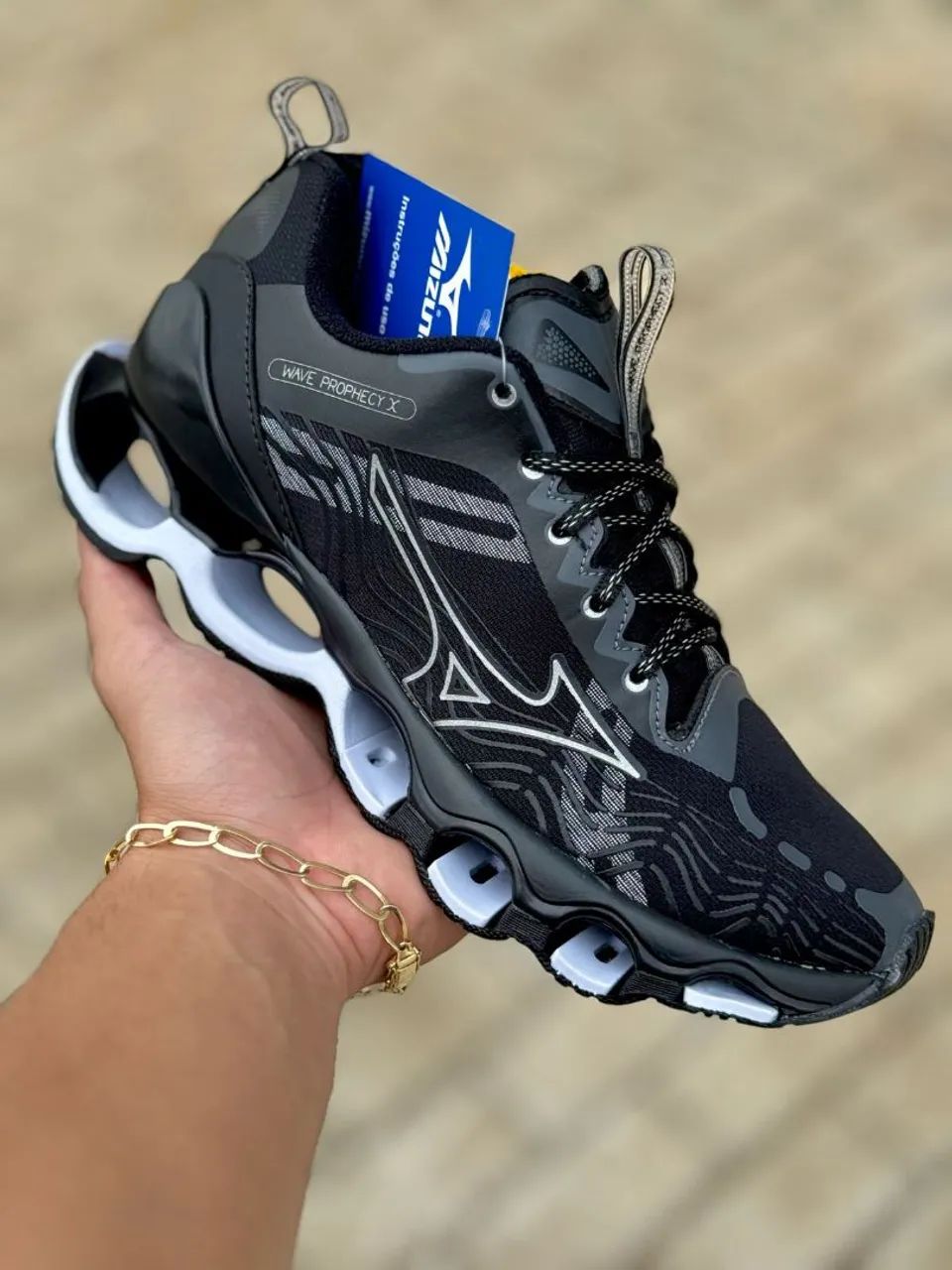 Tênis Mizuno Wave Prophecy X - Preto