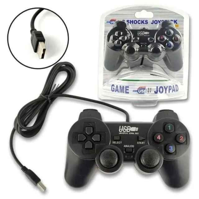 Controle gamer para pc com usb Pronta entrega!!!