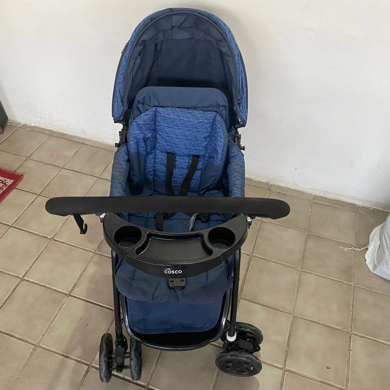 Carrinho de Bebê Cosco -  2 em 1 - Foto 4