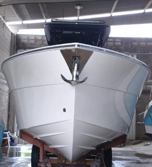 VENDO LANCHA SEDNA CC 320 COM APENAS 123 HORAS DE NAVEGAÇÃO - Foto 2