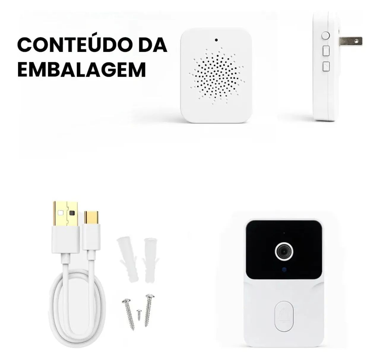 MINI CAMPAINHA INTELIGENTE<br>REF: X16<br> - Foto 5