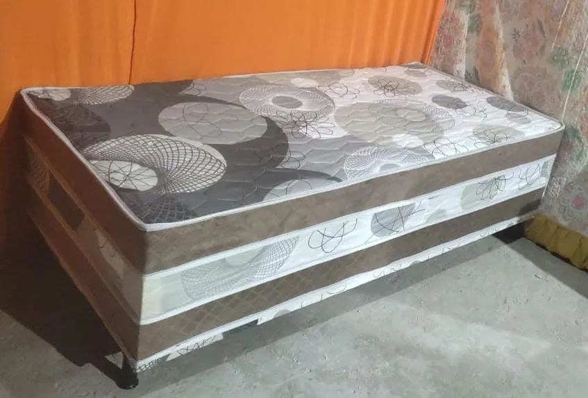 Cama Box Solteiro Espuma. - Foto 2
