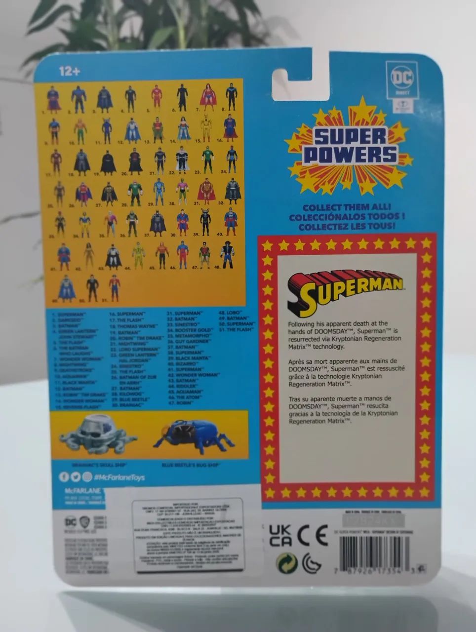 BONECO SUPERMAN DOMMSDAY SUOER POWERS  - Foto 4