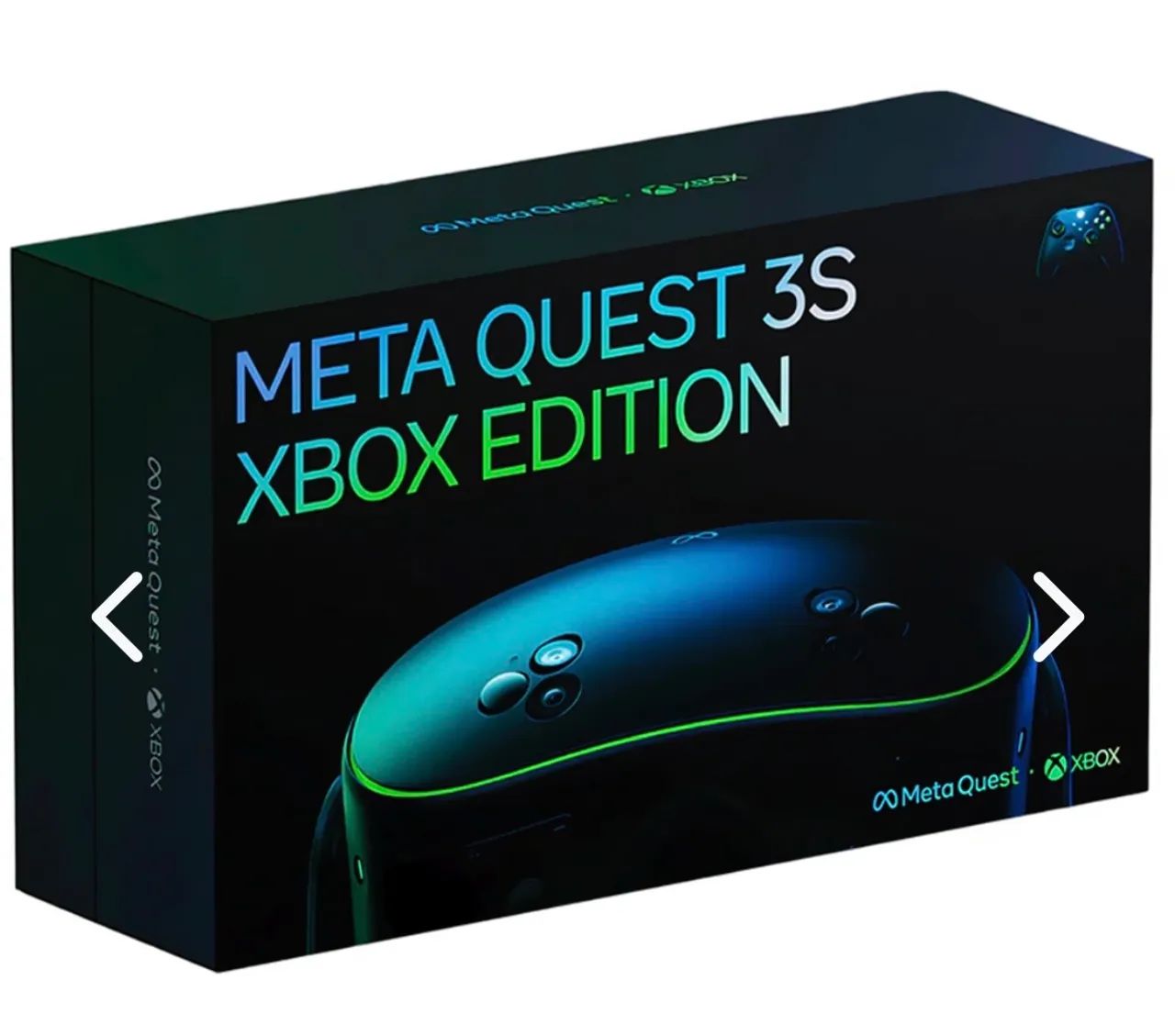Meta Quest 3S Edição Xbox Edition + 3M Game Pass 128 GB VR NOVO