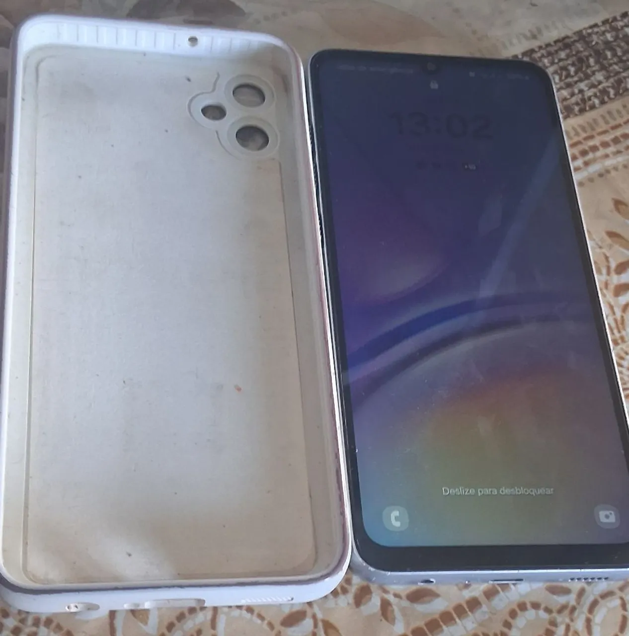 Samsung A05 está ótimo nota fiscal caixa