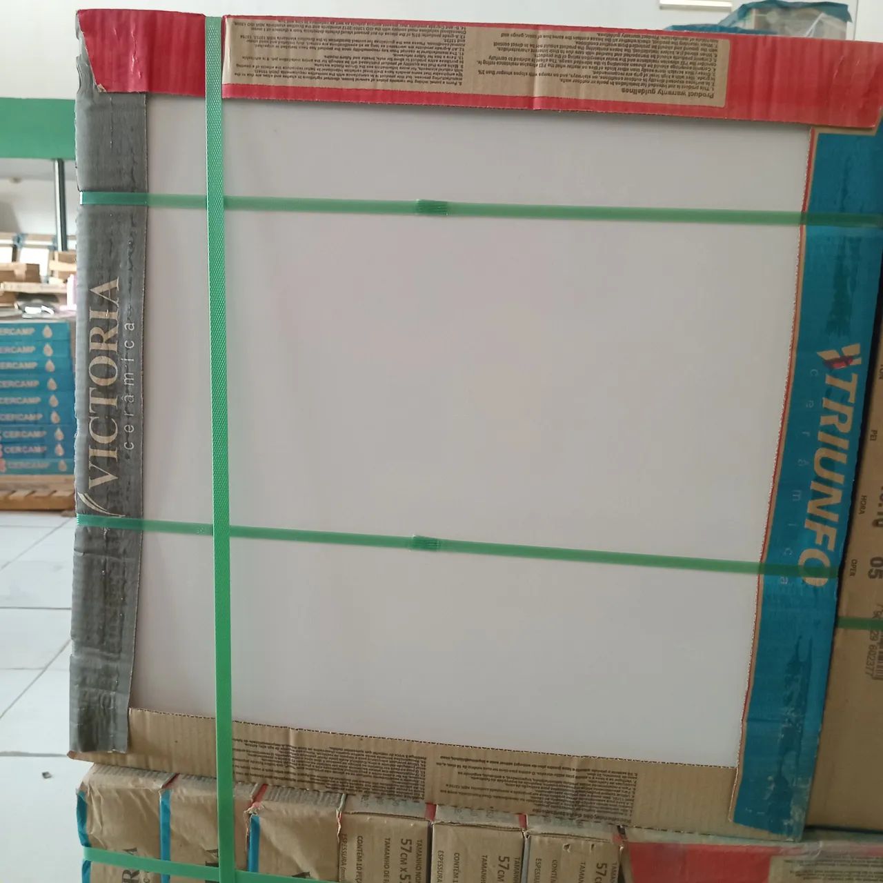 Cerâmica branca 57×57 - Foto 2