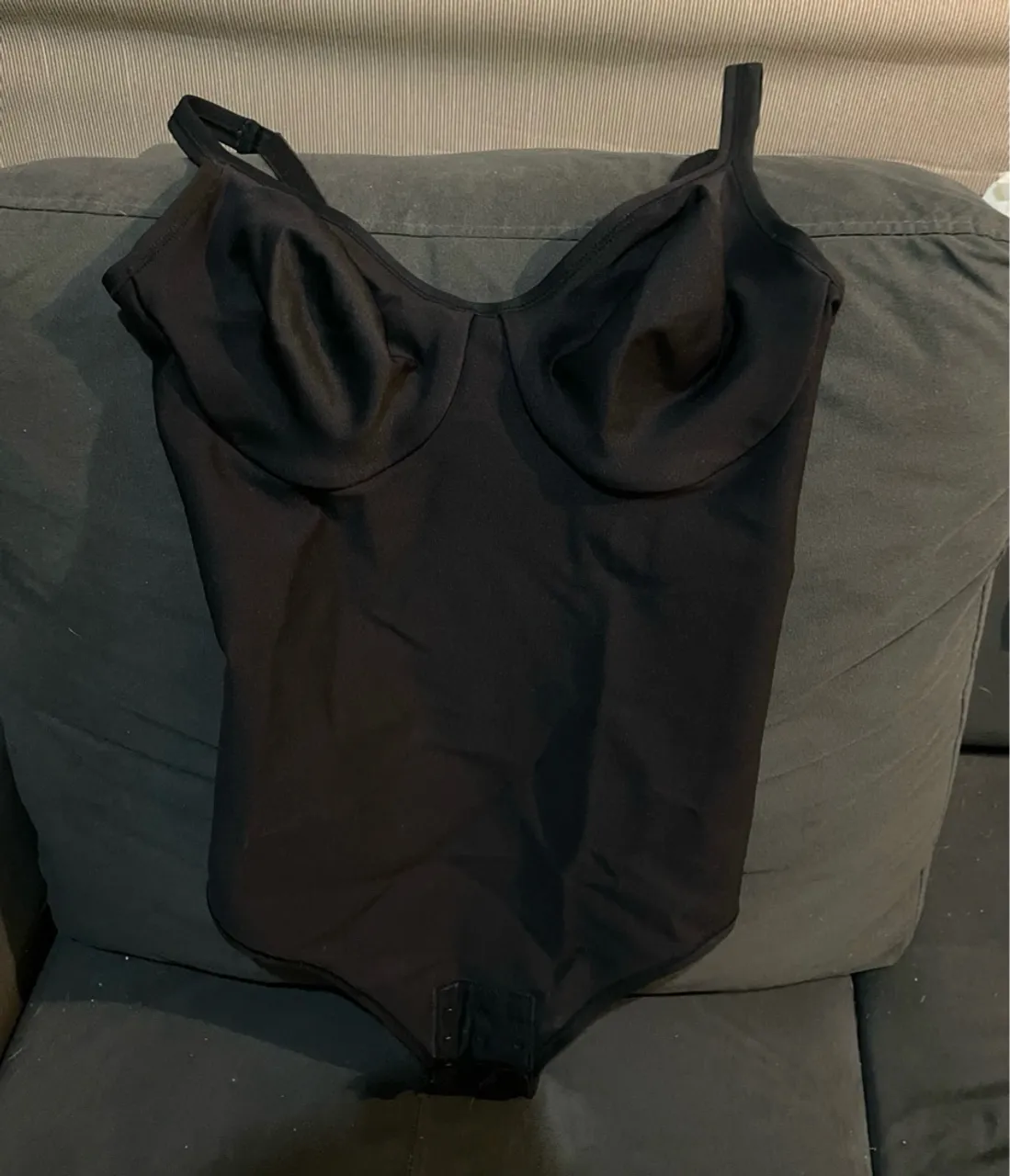 maiô/body preto tamanho único sem bojo