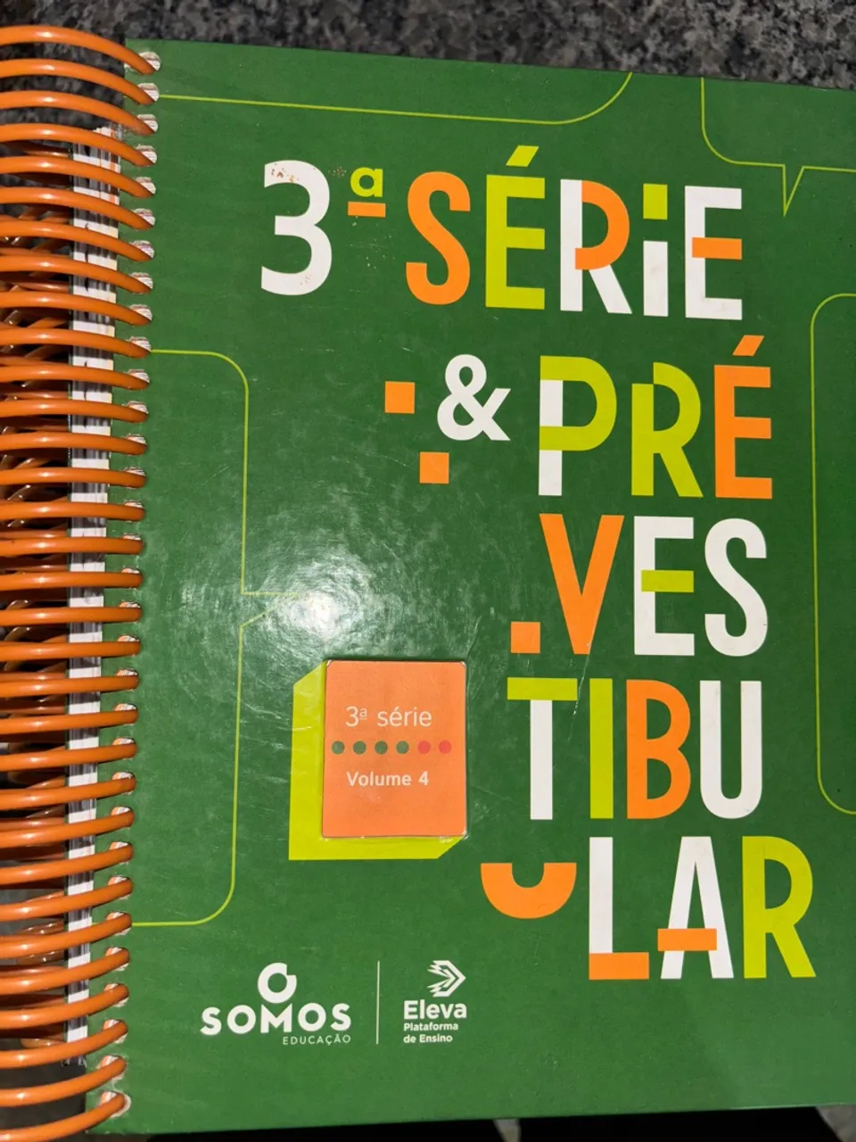 Livros Série Pré-Vestibular - Terceiro Ano - Eleva