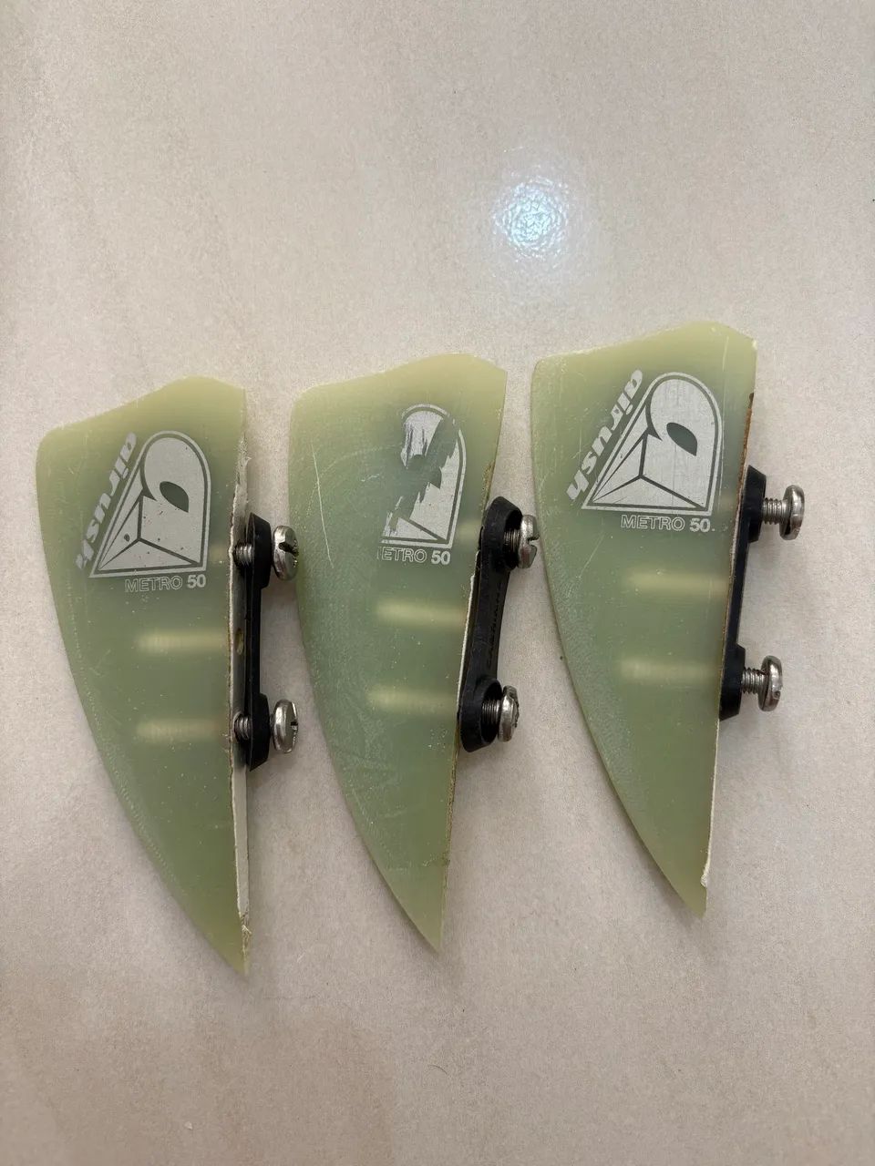 Quilhas AIRSH para prancha bidirecional 