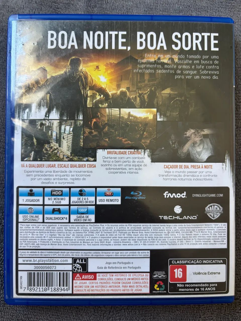 Jogo PS4 - Dying Light - Foto 2