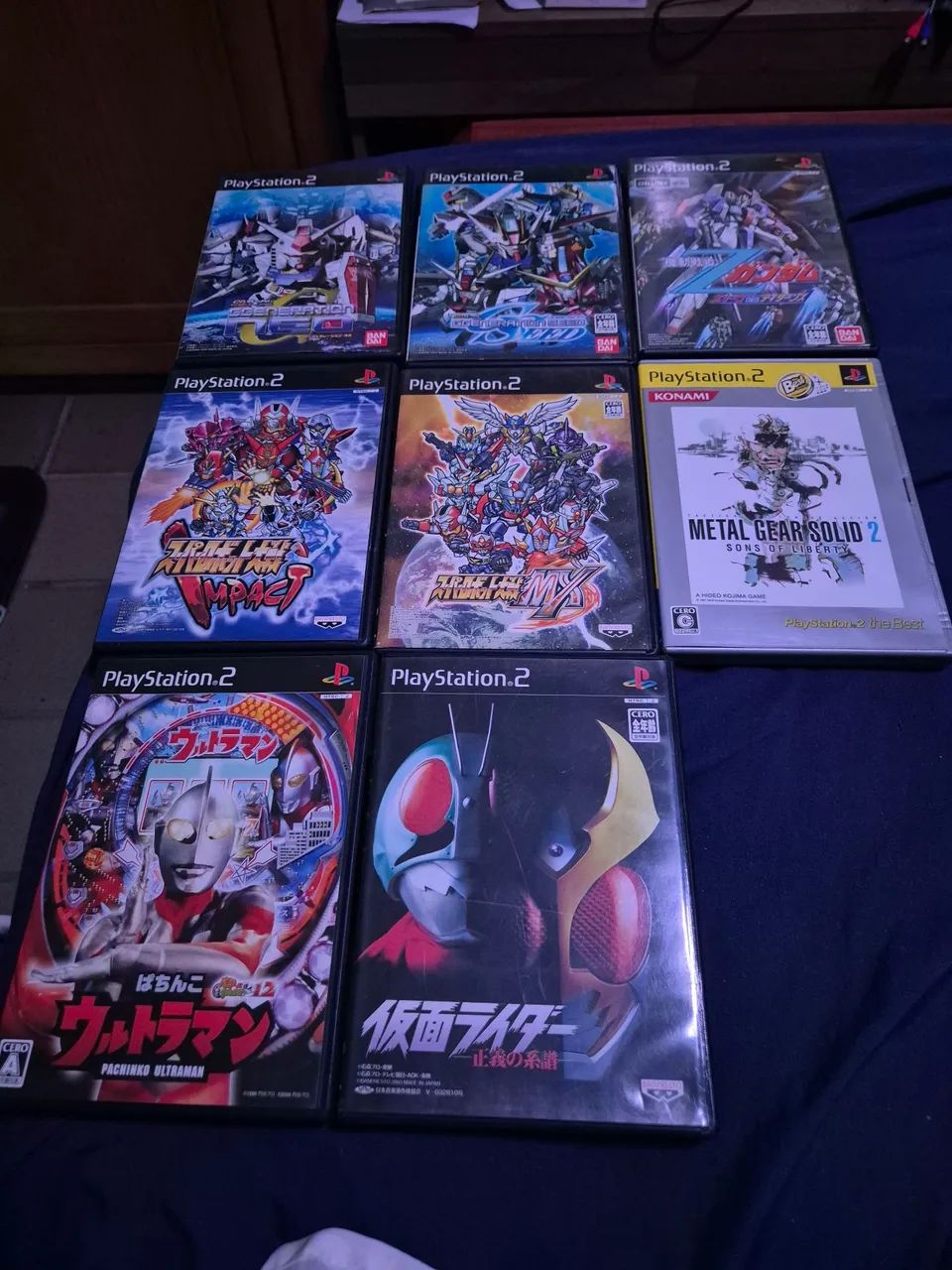 Pacotao Jogos Playstation 2 Japones - Foto 2