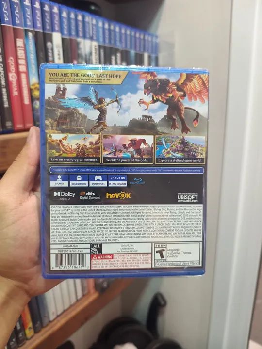 Jogo Immortals Fenyx Rising PS4 - NOVO LACRADO  - Foto 2