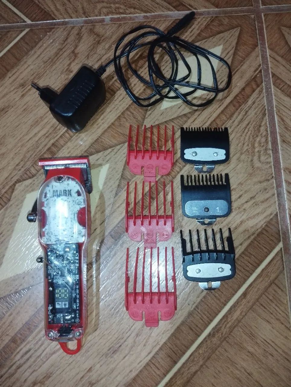 Máquina de Cortar Cabelo MARK Profissional Completa