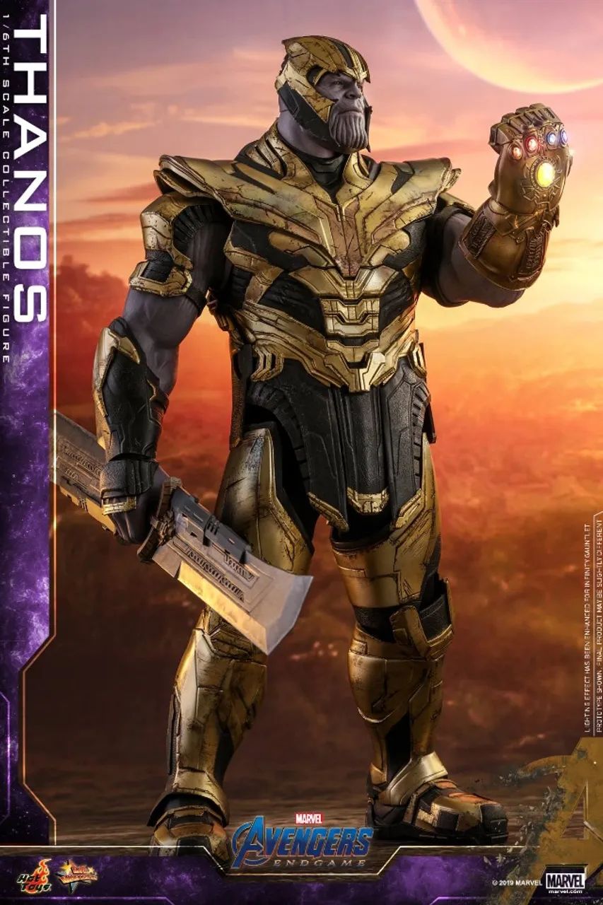Figura Avengers endgame - Thanos 1/6 (Semi Novo) Hot Toys - Foto 3
