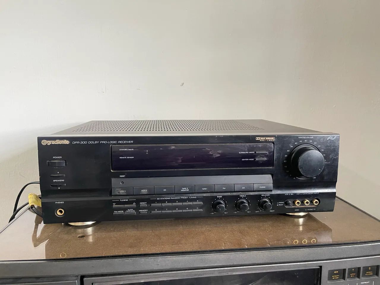 Receiver gradiente dpr-300 funcionando , leia o anúncio 