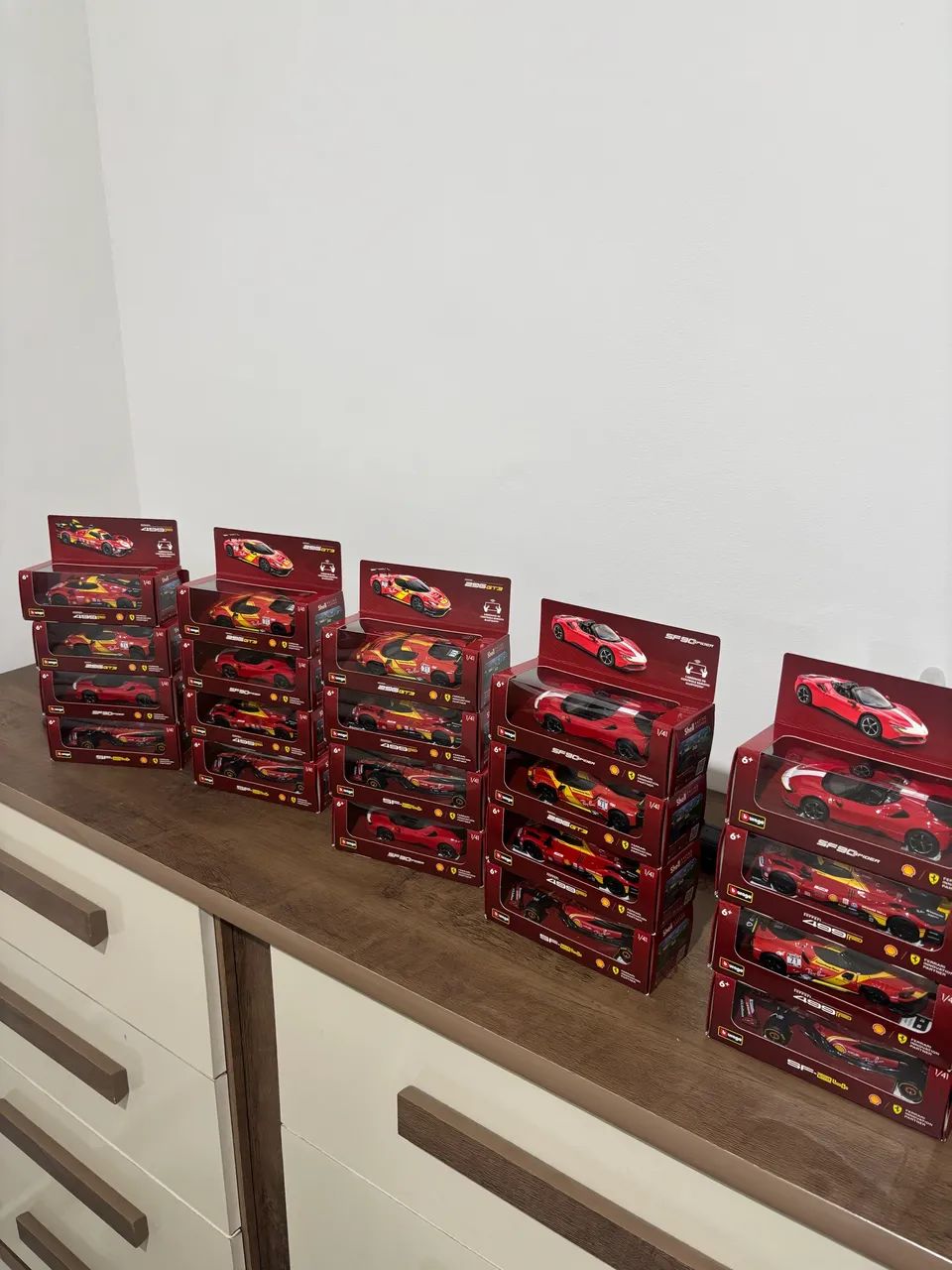 Kit com os 4 Coleção Shell carrinho de Fórmula 1 - Foto 4