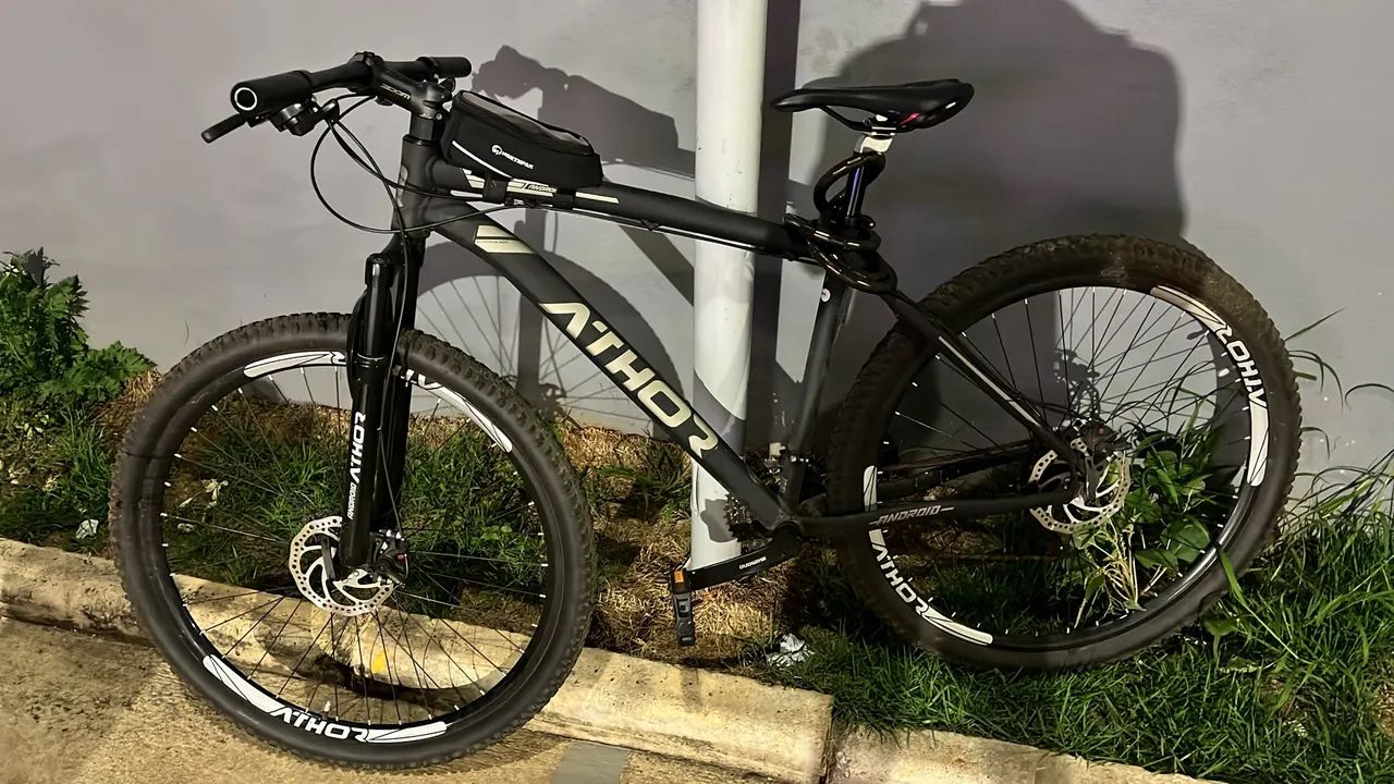 Bike Athor Android com acessórios 