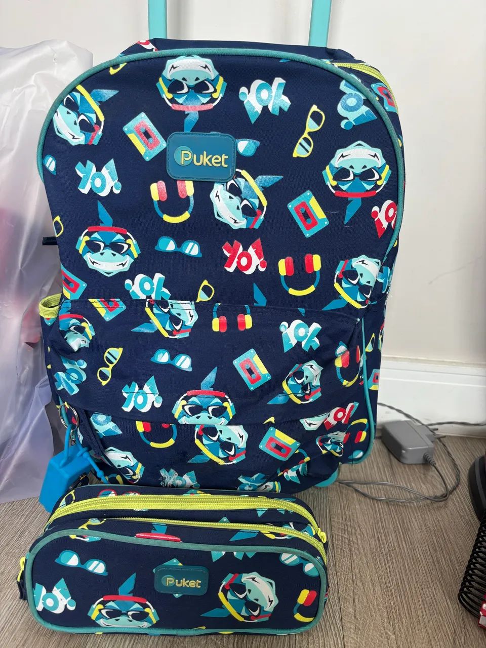 Kit Mochila Puket com lancheira e estojo  - Foto 2